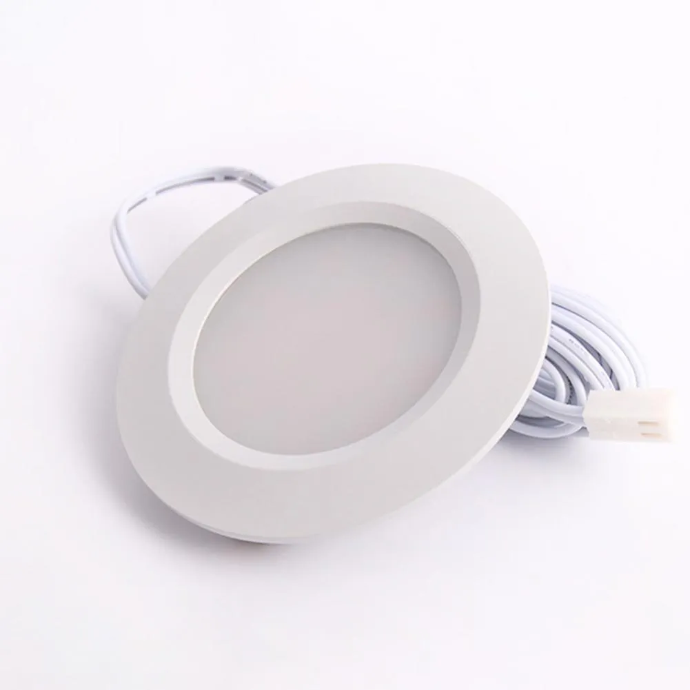 12V Low Voltage Ultra-Thin Concealed Mini LED Downlight LED Display Cabinet Light Kitchen Cabinet Light With 2M Terminal Wire