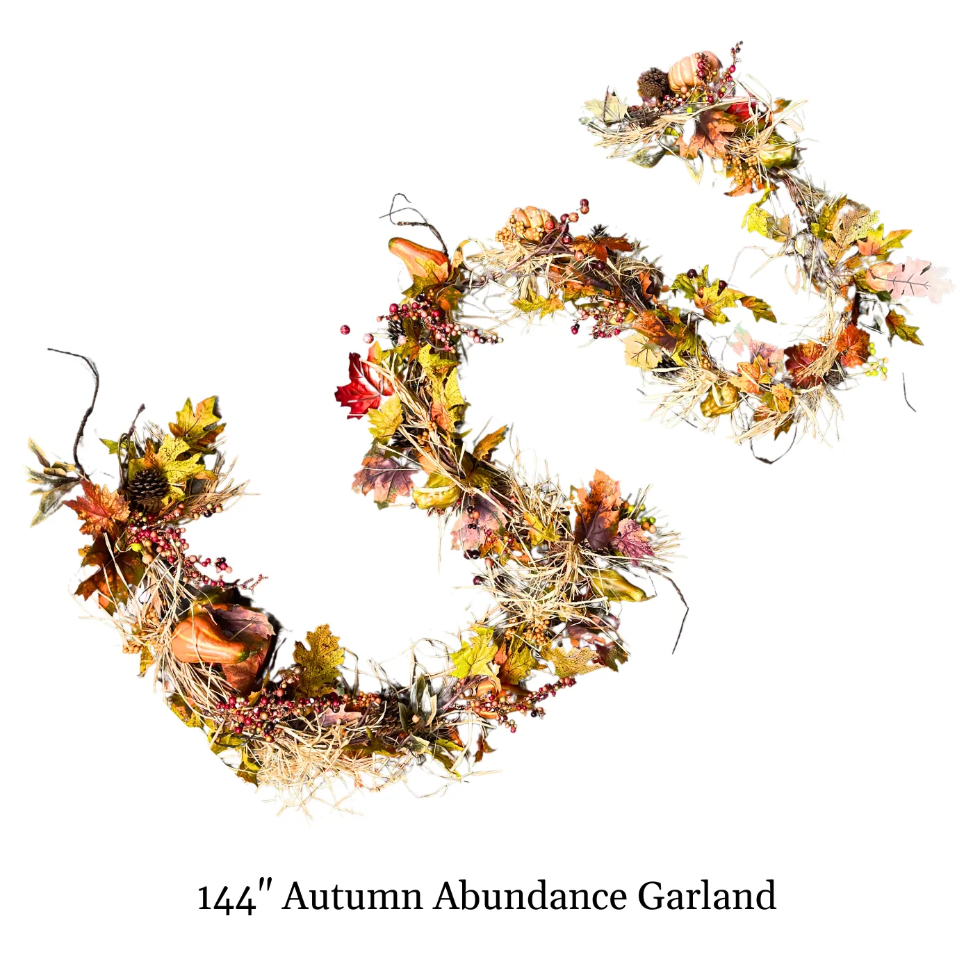 144"  Autumn Abundance Garland