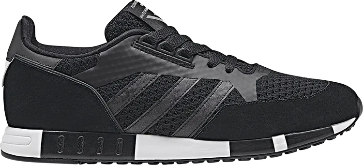 Adidas White Mountaineering x Boston Super Primeknit 'Black' Sneakers, Black