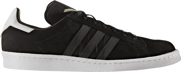 Adidas White Mountaineering x Campus 80s 'Black' Sneakers, black