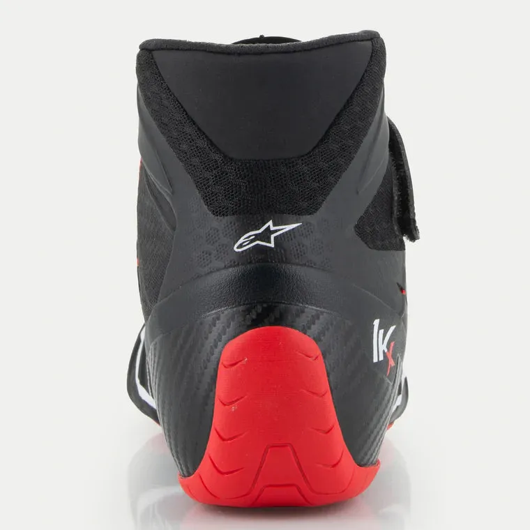 ALPINESTARS 2712124_123_6 Karting shoes TECH-1 KX V3 FIA 8877-2022 - Black / White / Red, Size 6