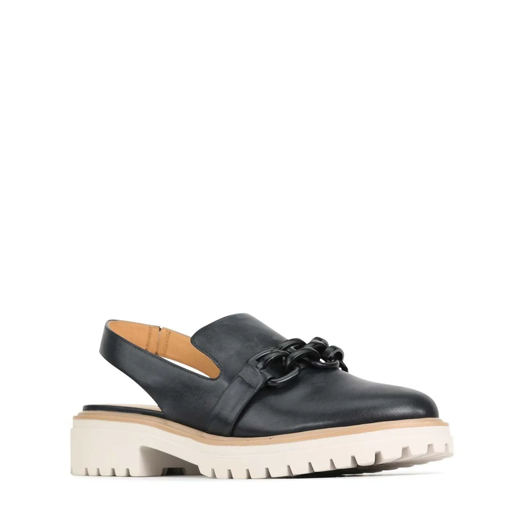 ANI SLING-BACK LOAFER LEATHER