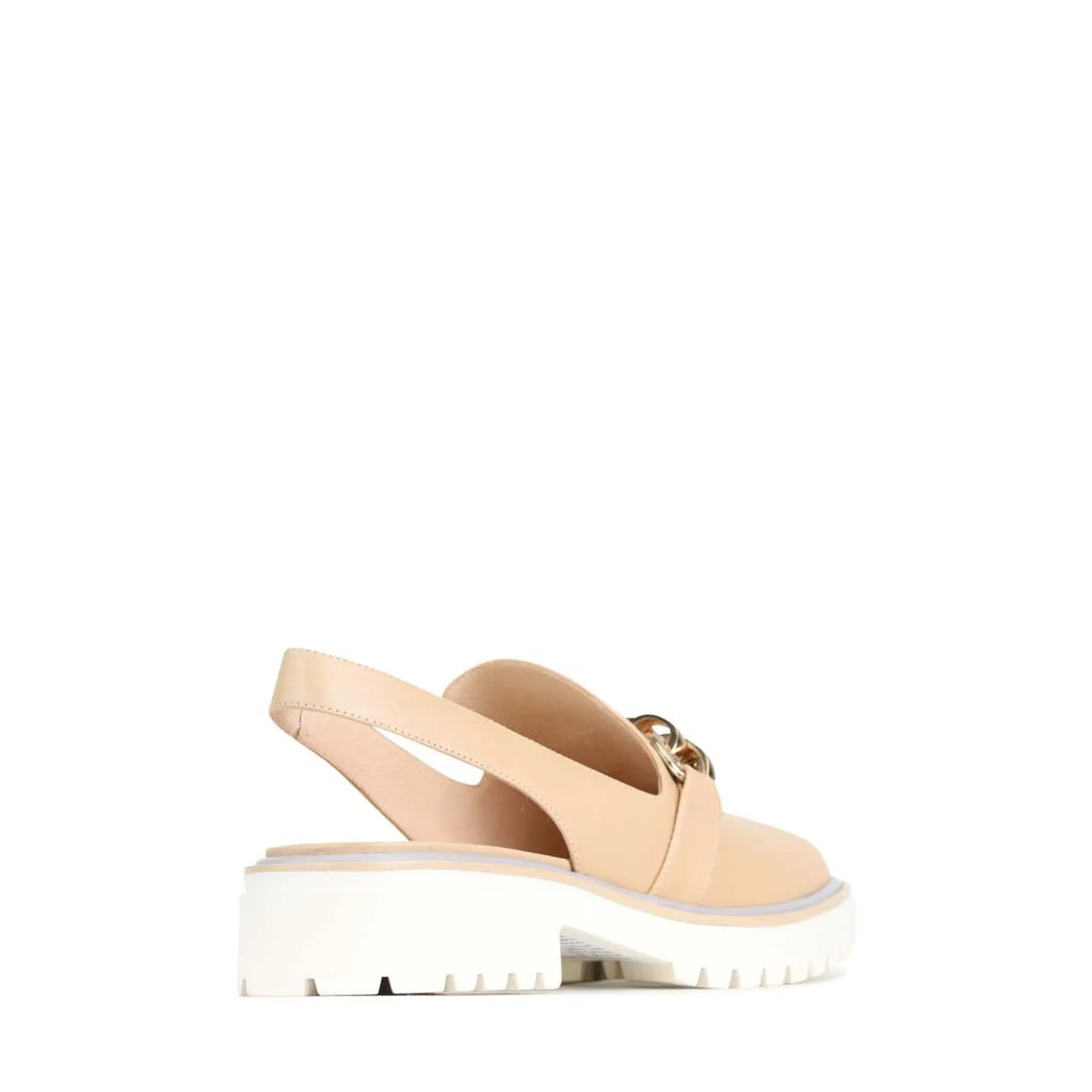 ANI SLING-BACK LOAFER LEATHER