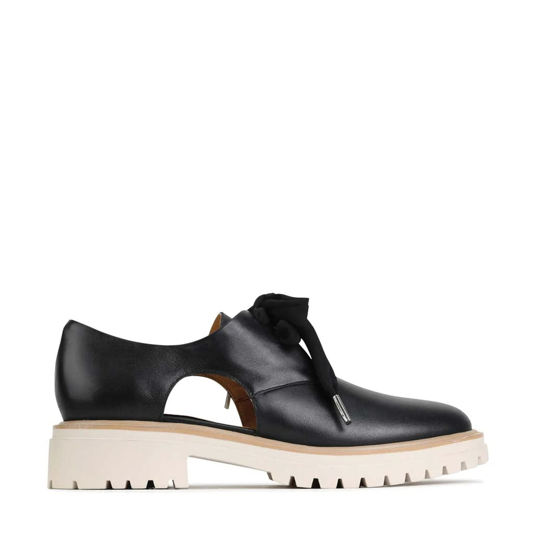 ANISE CUT-OUT LOAFERS LEATHER