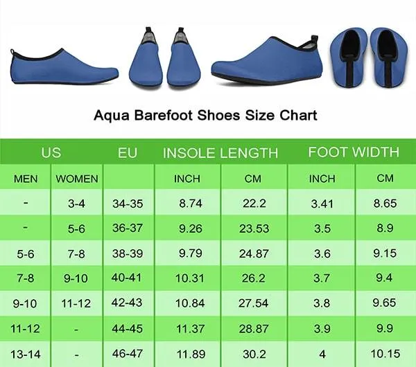 Artistic Horse Aqua Barefoot Shoes