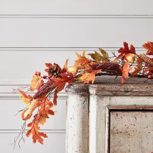 Berry & Pinecone Autumn Garland