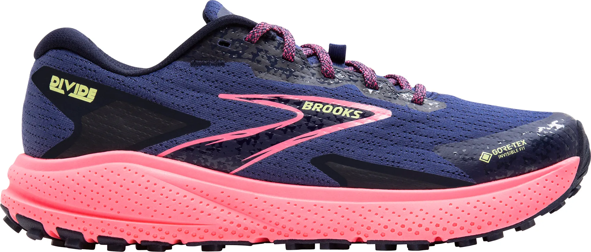 Brooks Divide 5 GORE-TEX Womens Trail Running Shoes - Blue