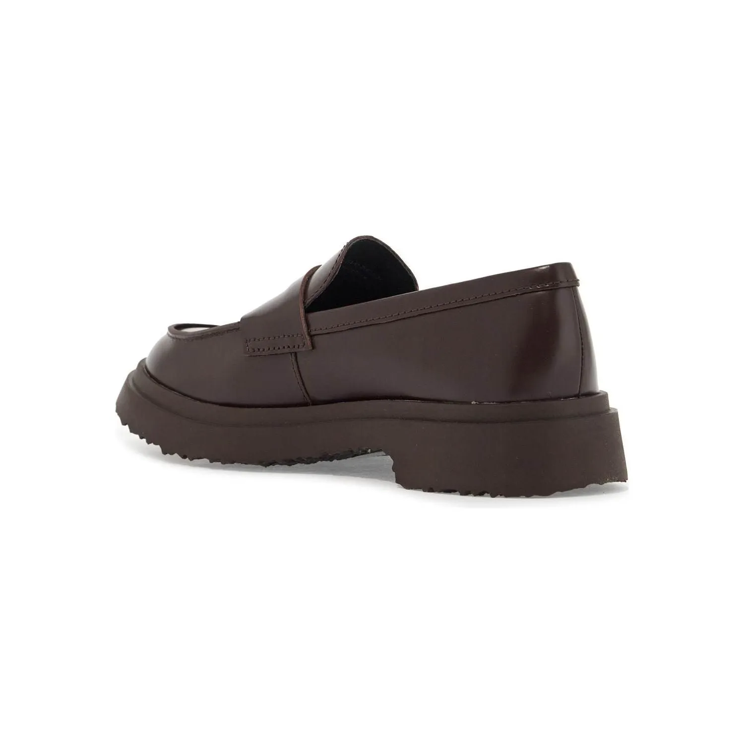 CAMPER brushed leather Walden loafers Women