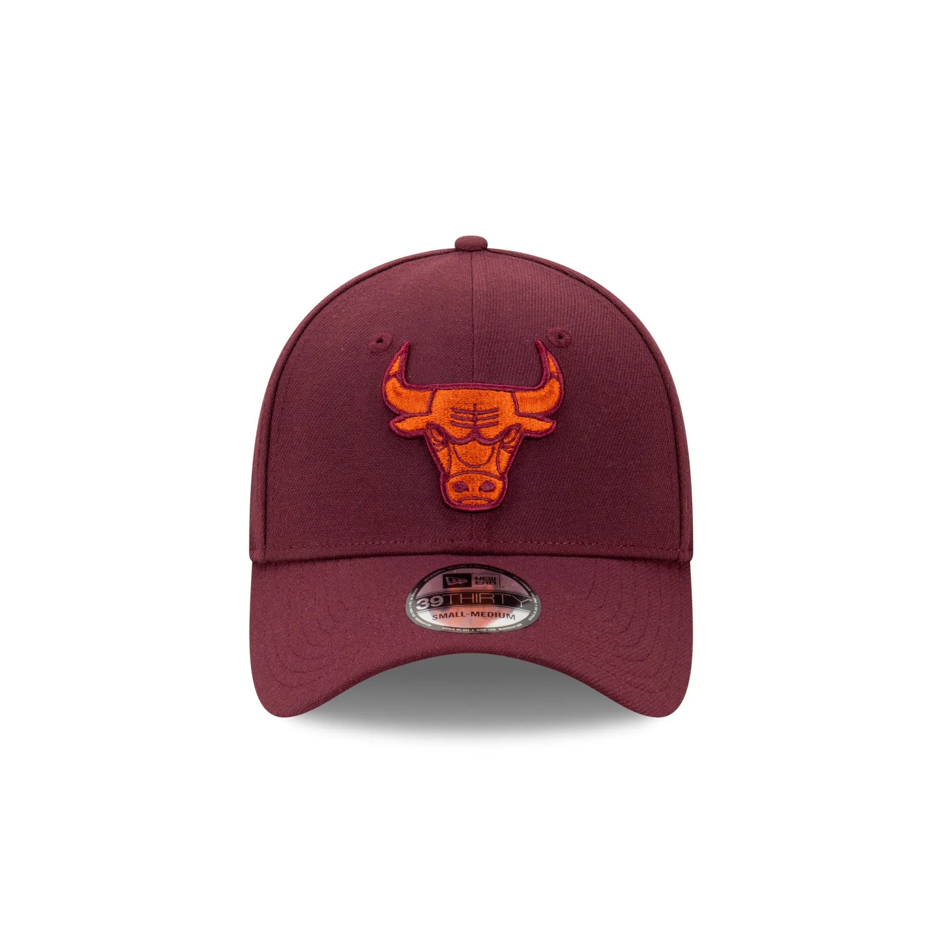 Chicago Bulls Blood Orange 39THIRTY Stretch Fit