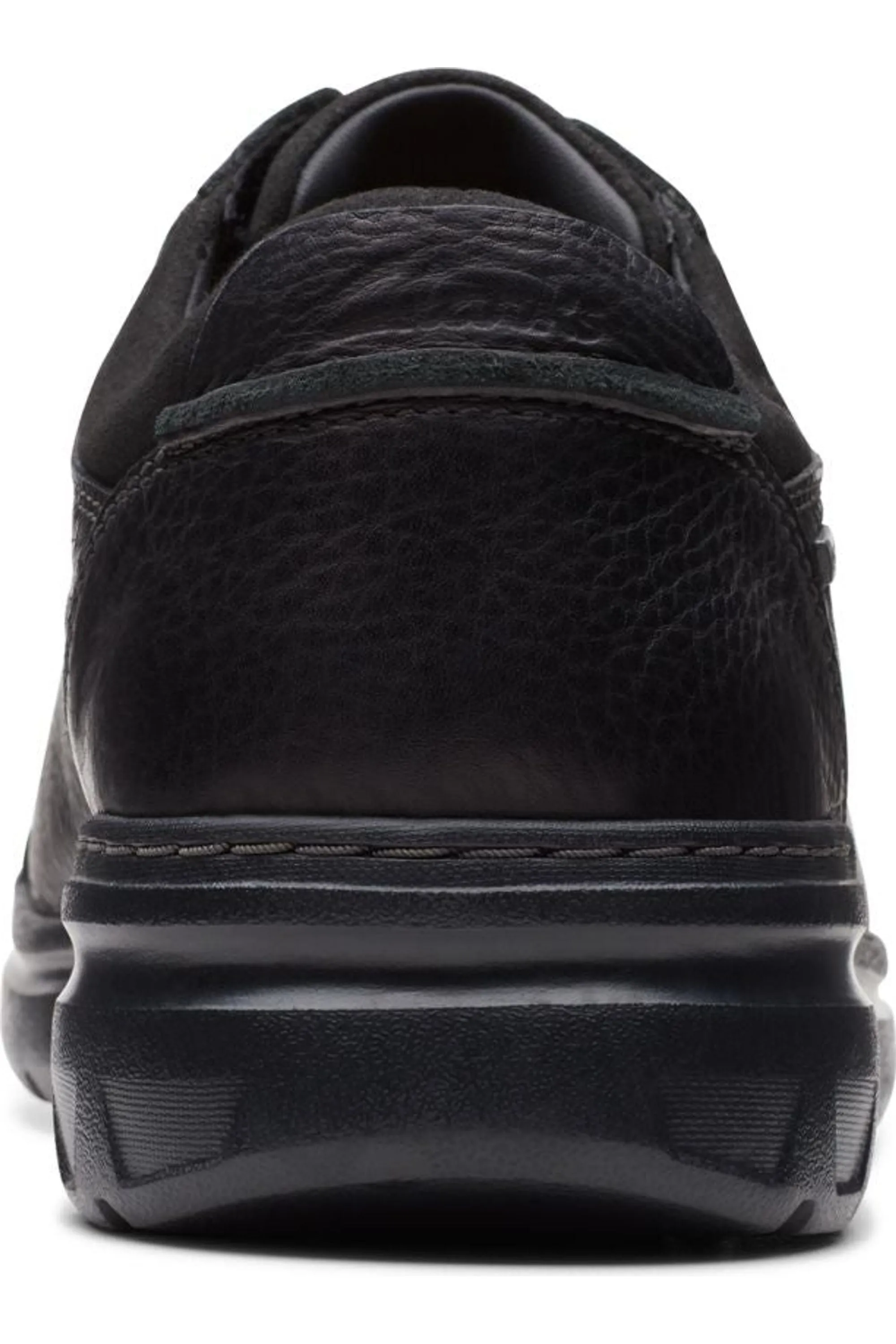 Clarks Rockie WalkGTX waterproof shoe in black leather Extra Wide H fit