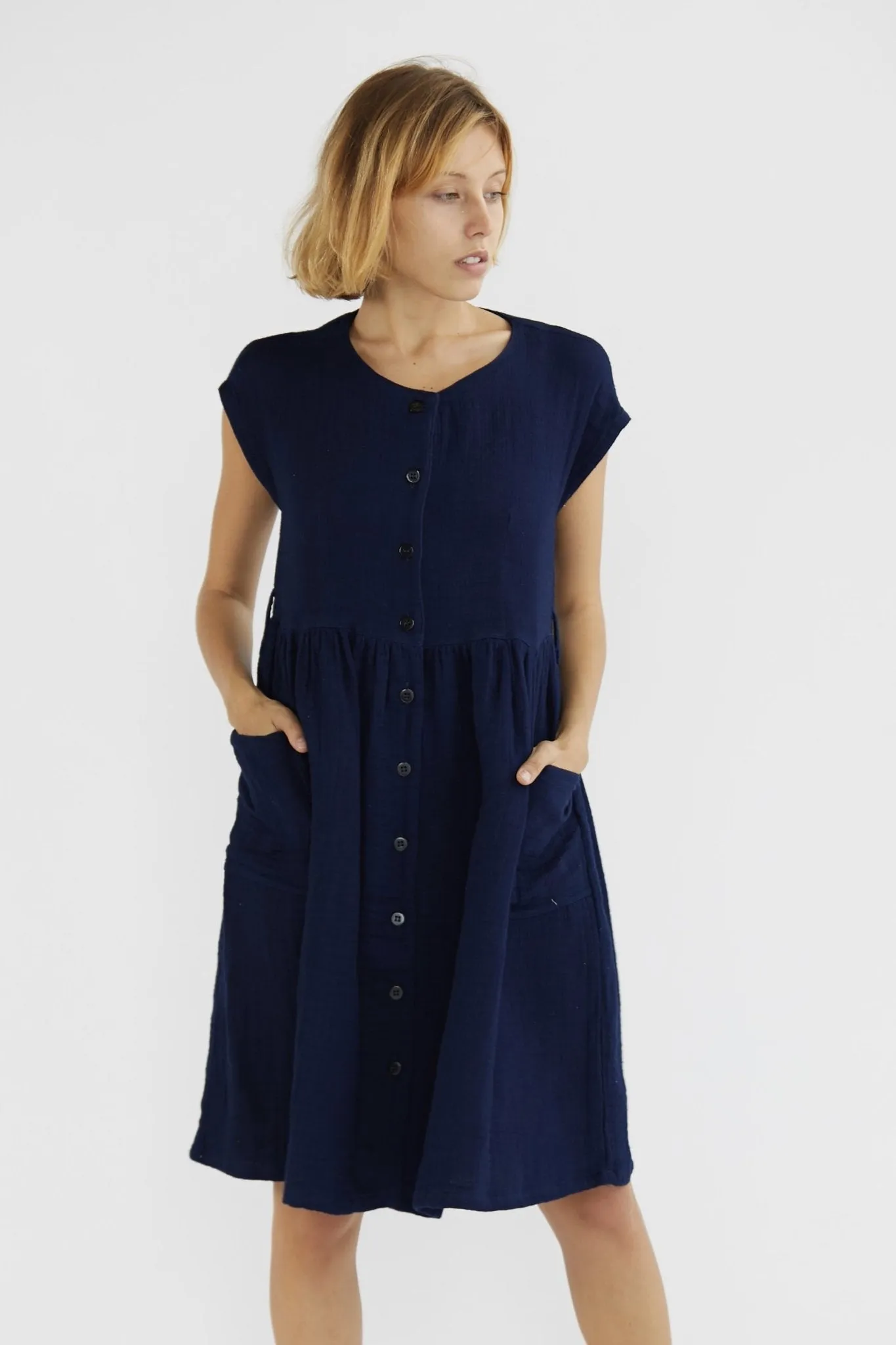 COTTOn LINEN DRESS HEIDI