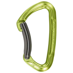 CT Lime Bent Gate Carabiner