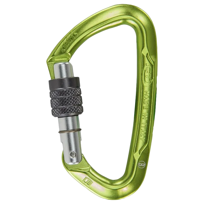 CT Lime Screw Gate Carabiner