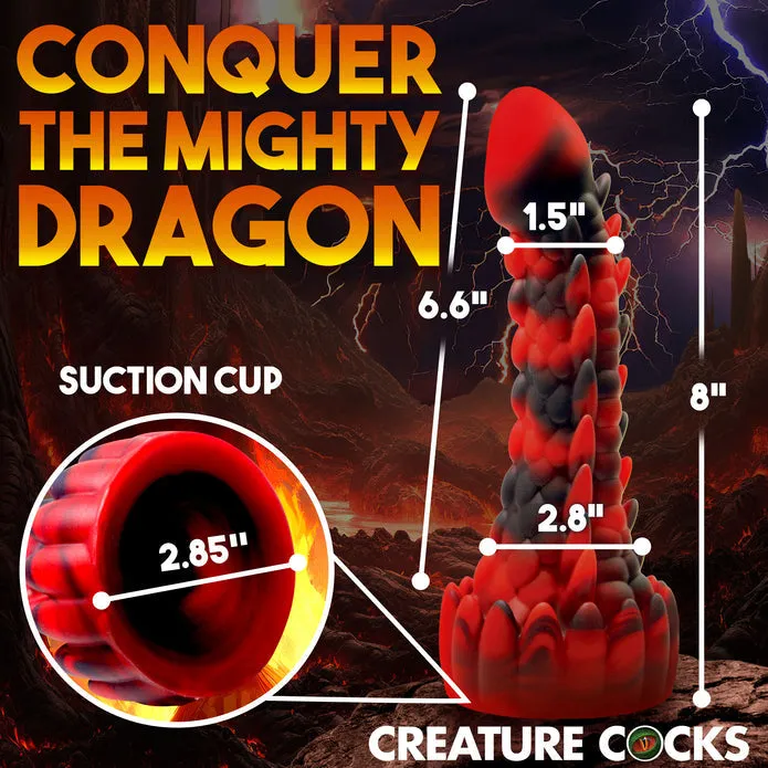 Demon Rising Scaly Dragon Silicone Creature Dildo