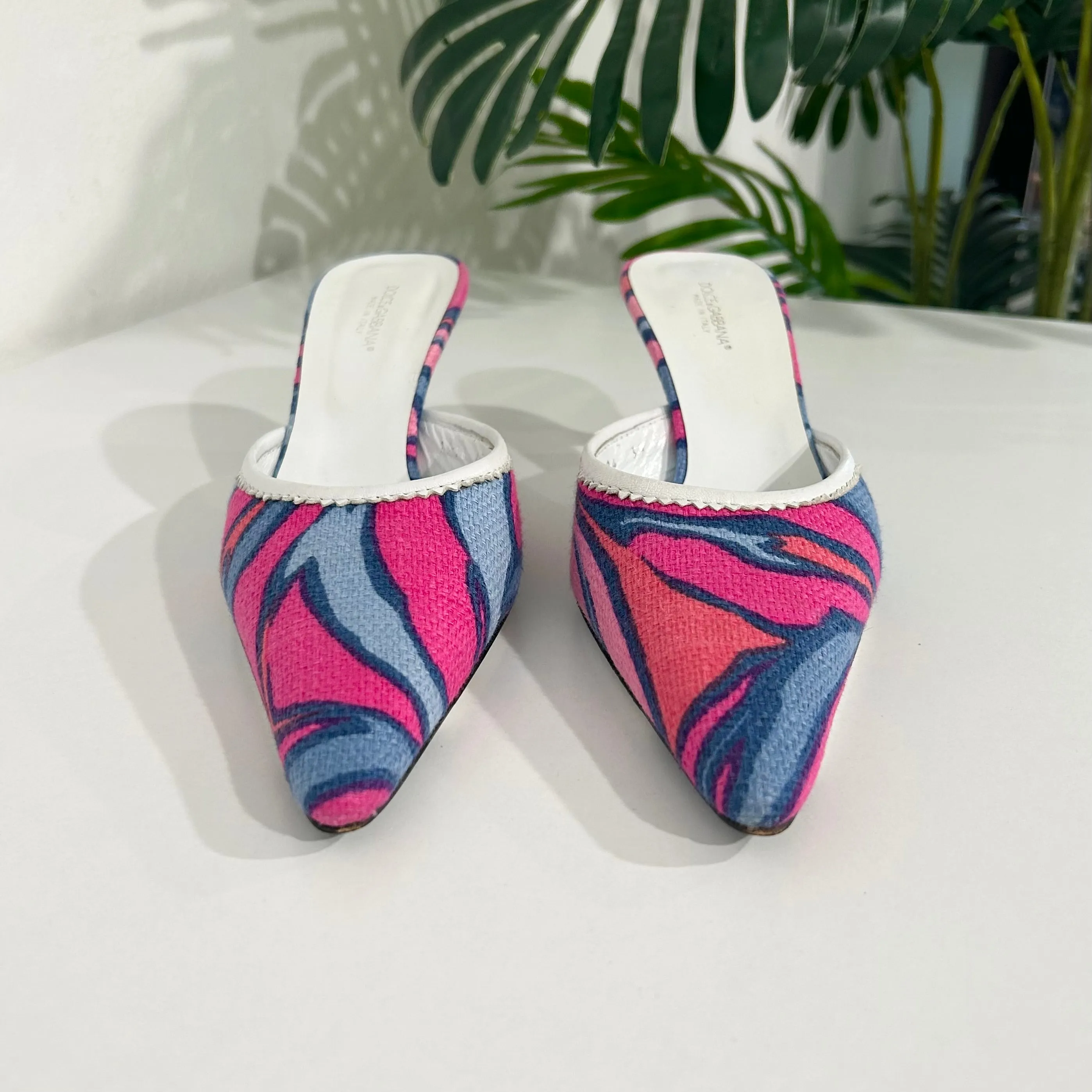 Dolce & Gabbana Psychedelic Mules