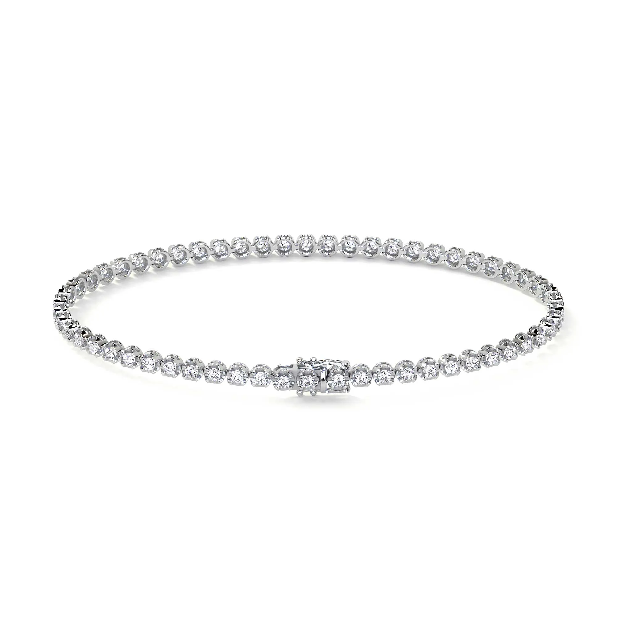 'Eleanor' Diamond Tennis Bracelet, 1.60 CT