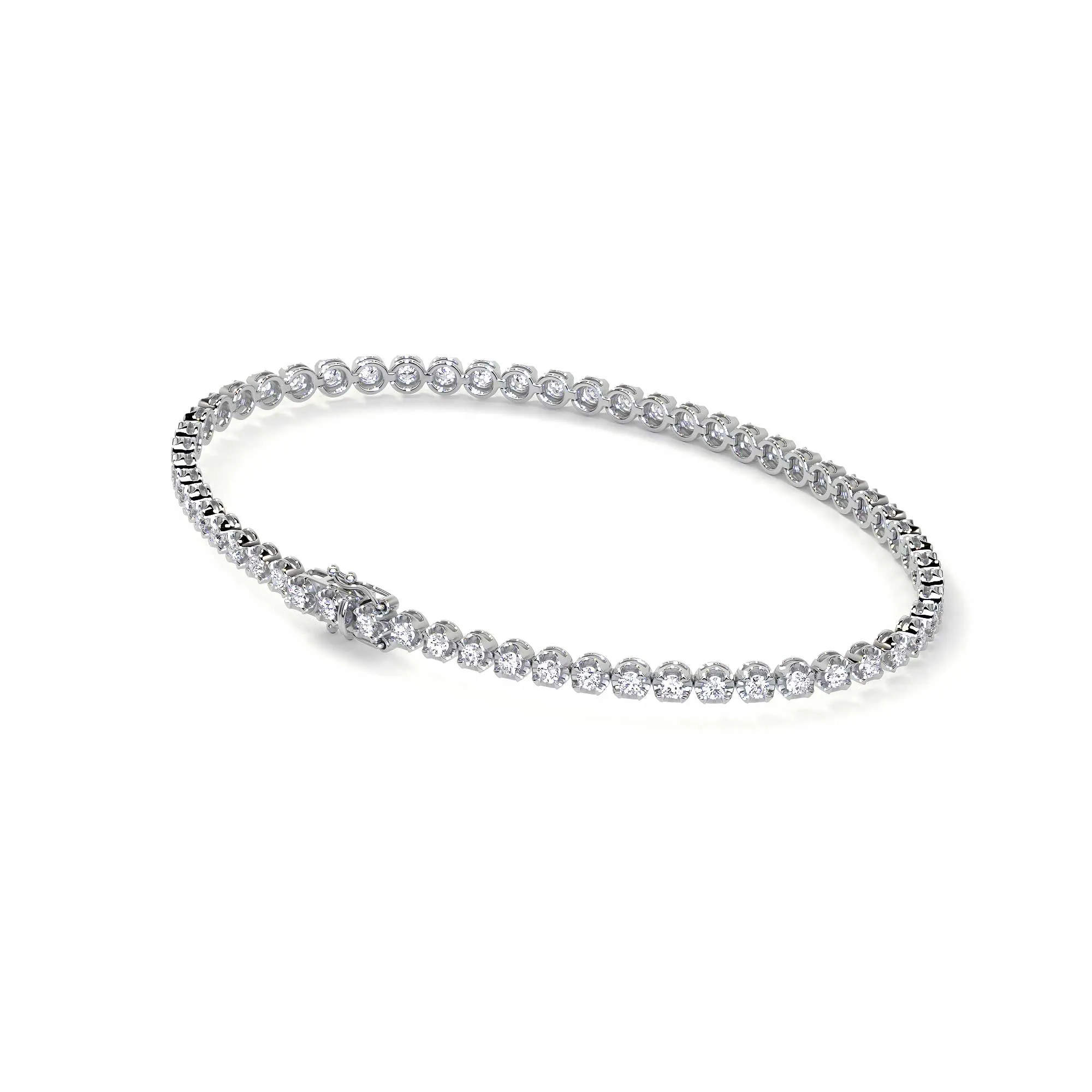 'Eleanor' Diamond Tennis Bracelet, 1.60 CT