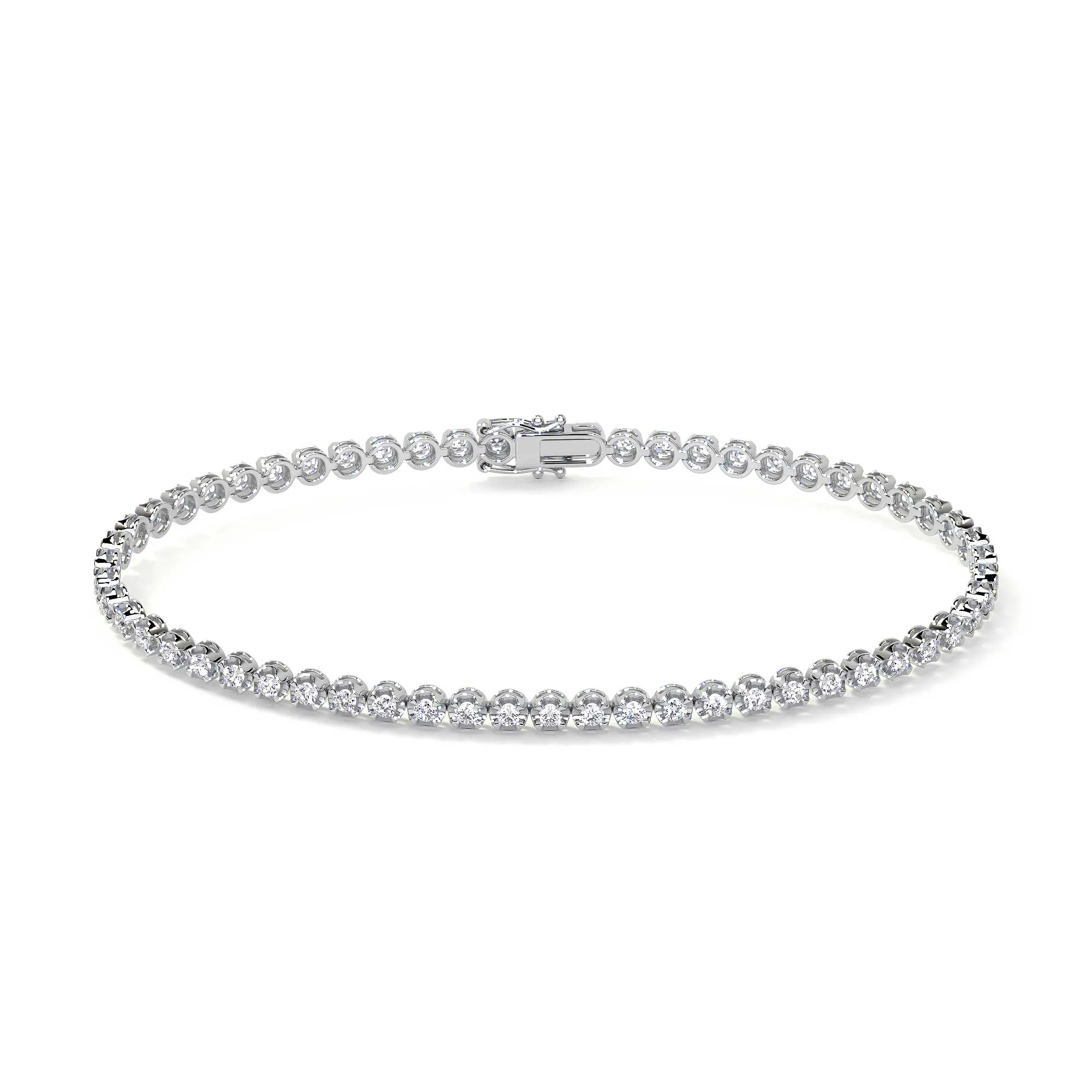 'Eleanor' Diamond Tennis Bracelet, 1.60 CT