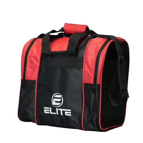 Elite Deluxe Single Tote Bowling Bag Red