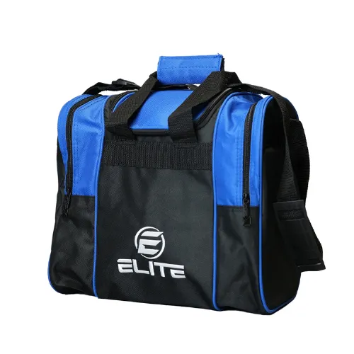 Elite Deluxe Single Tote Bowling Bag Royal