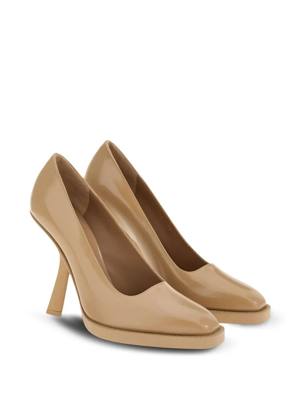 Ferragamo With Heel Beige