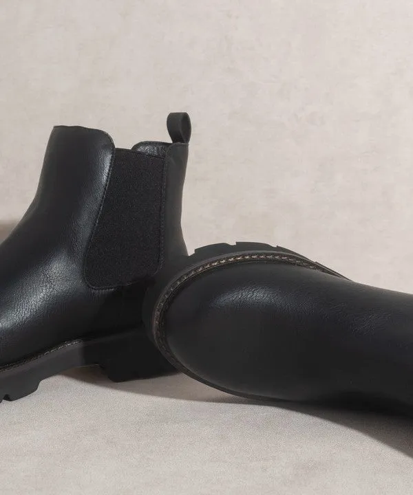 Gianna Chunky Sole Chelsea Boot