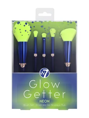 Glow Getter Neon Makeup Brush Set