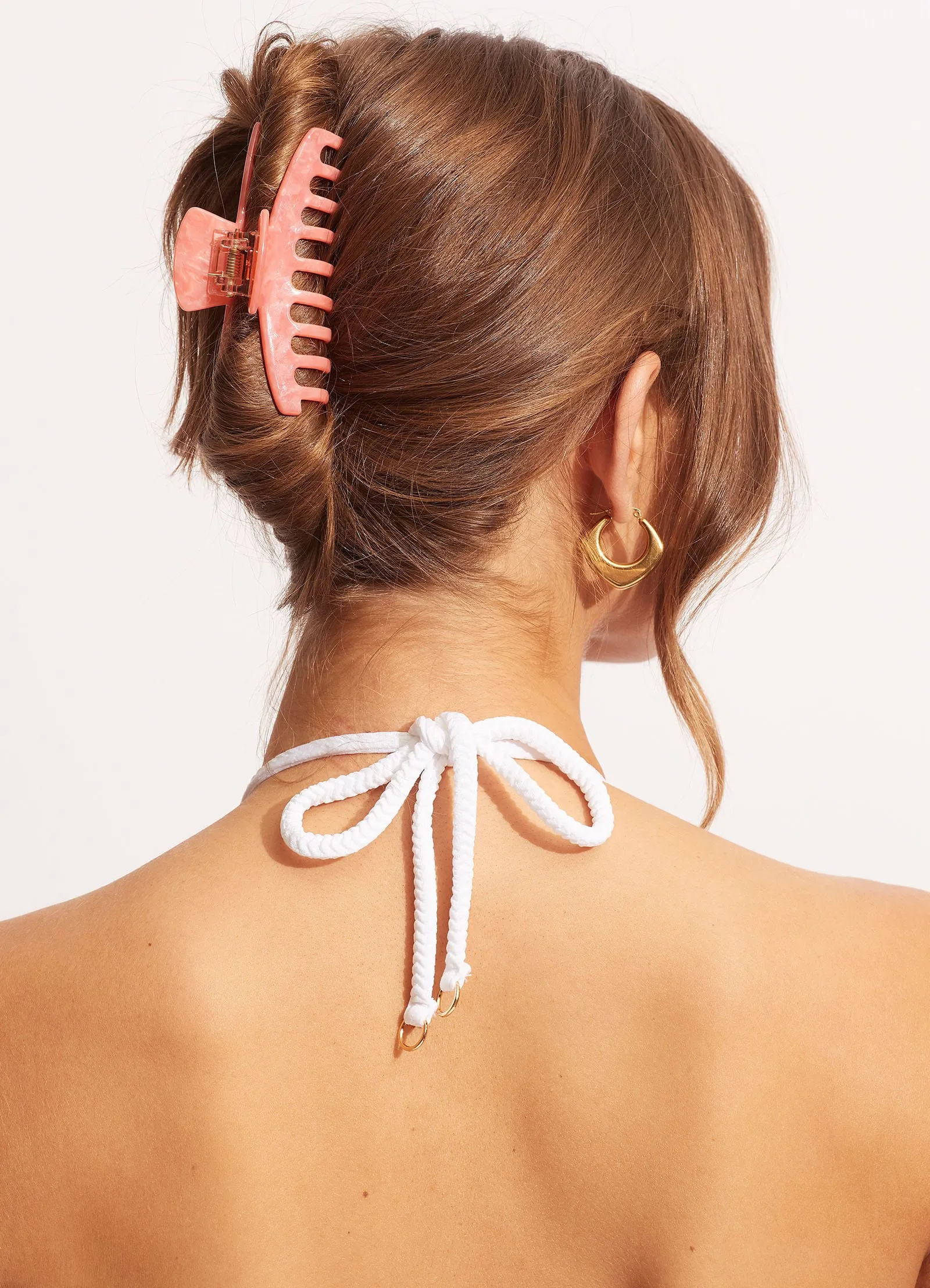 Hair Claw - Sun Kissed Coral