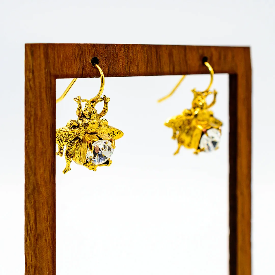 Honey Bee Earrings