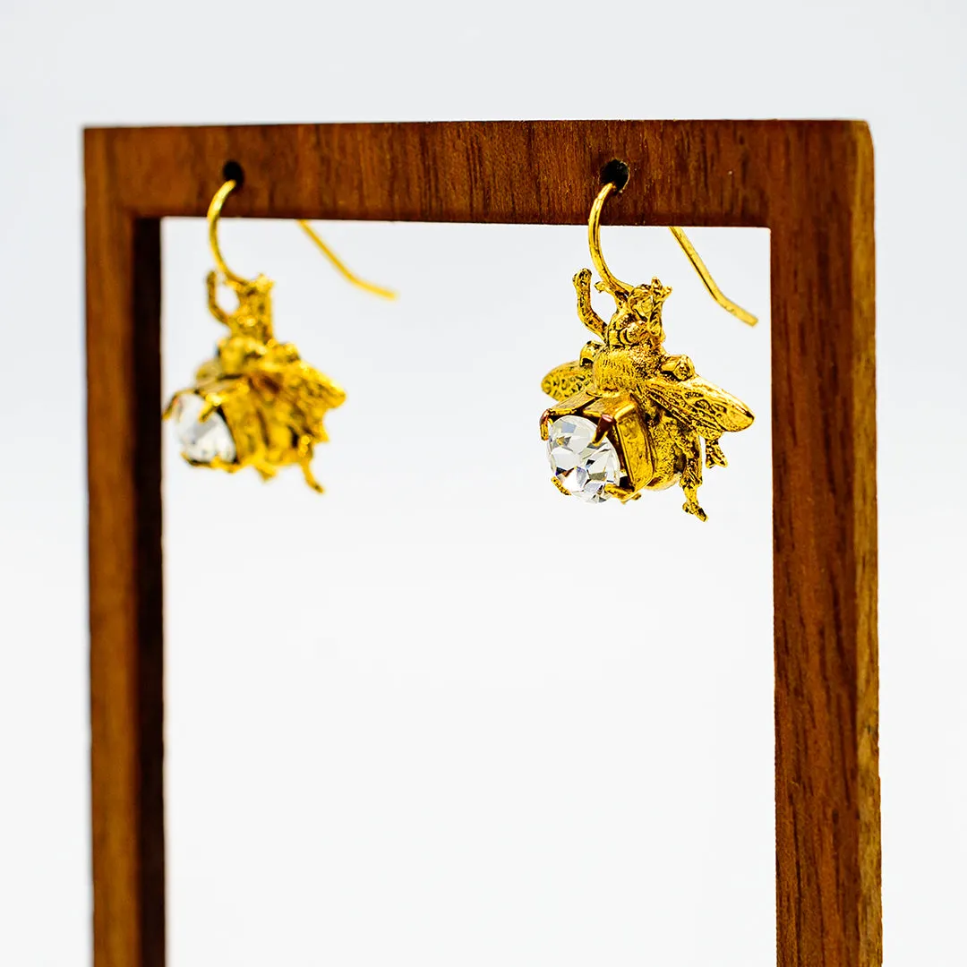 Honey Bee Earrings