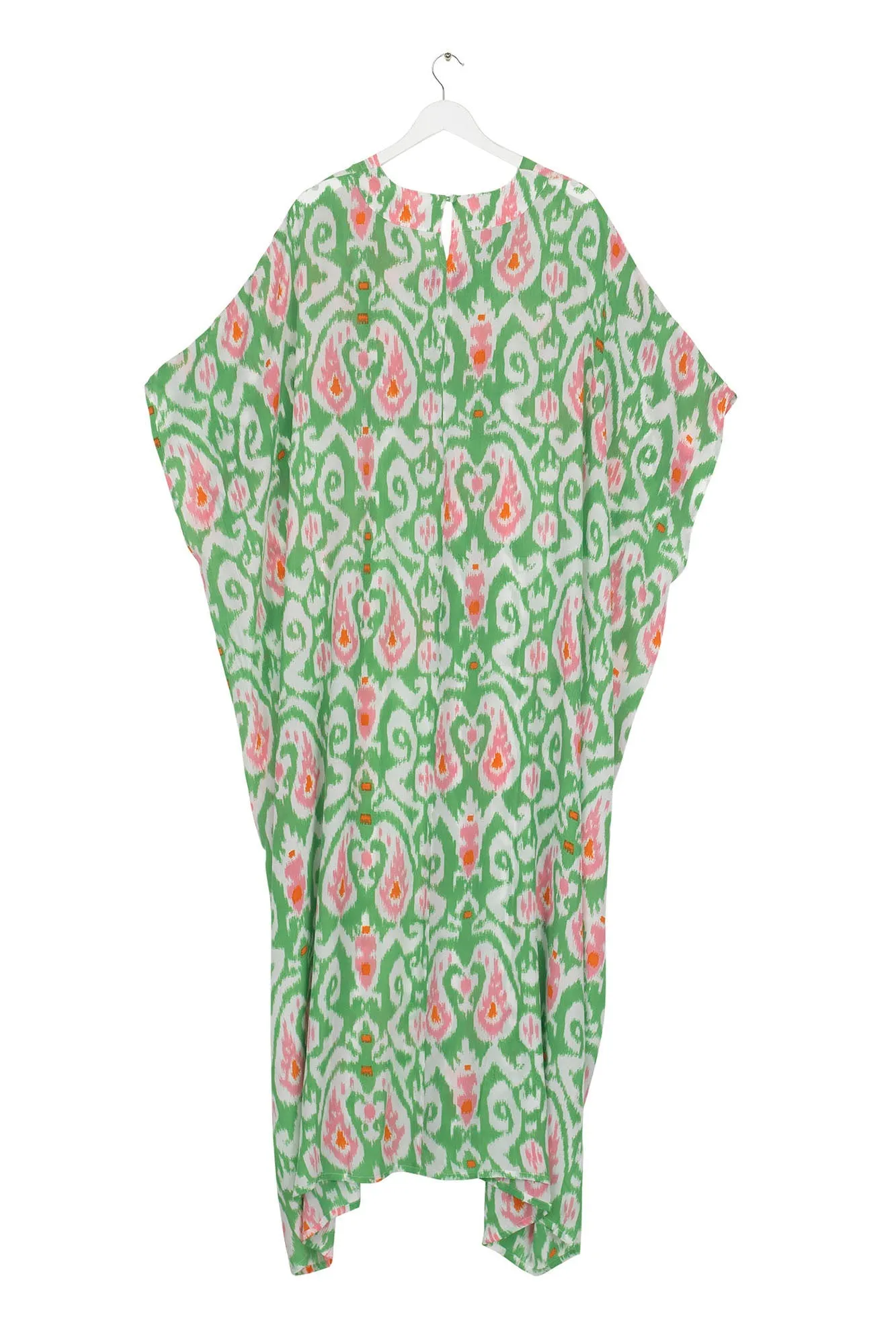 Ikat Green Margeux Kaftan - One Hundred Stars