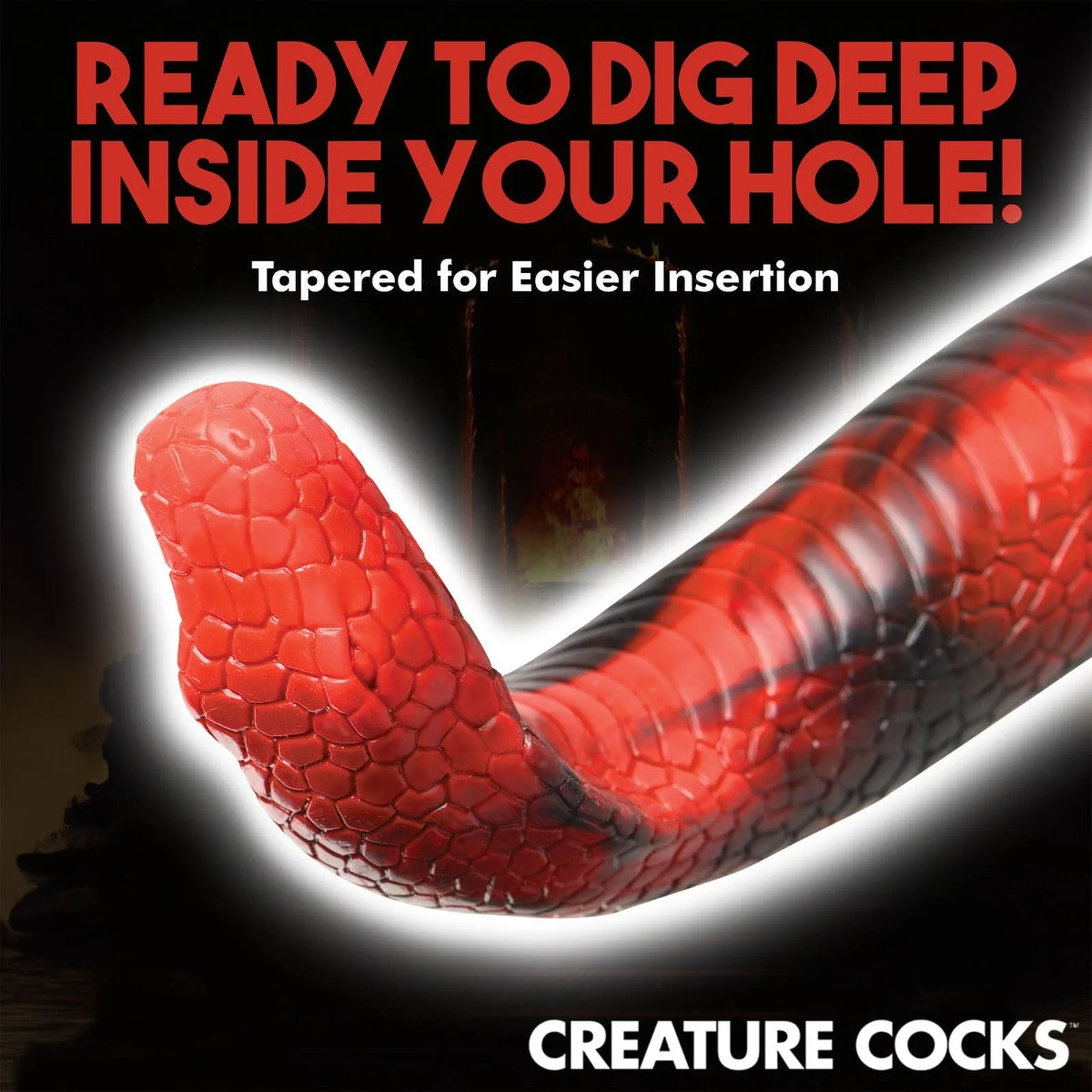 King Cobra Silicone Dildo