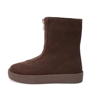 Leah Suede High Chocolate