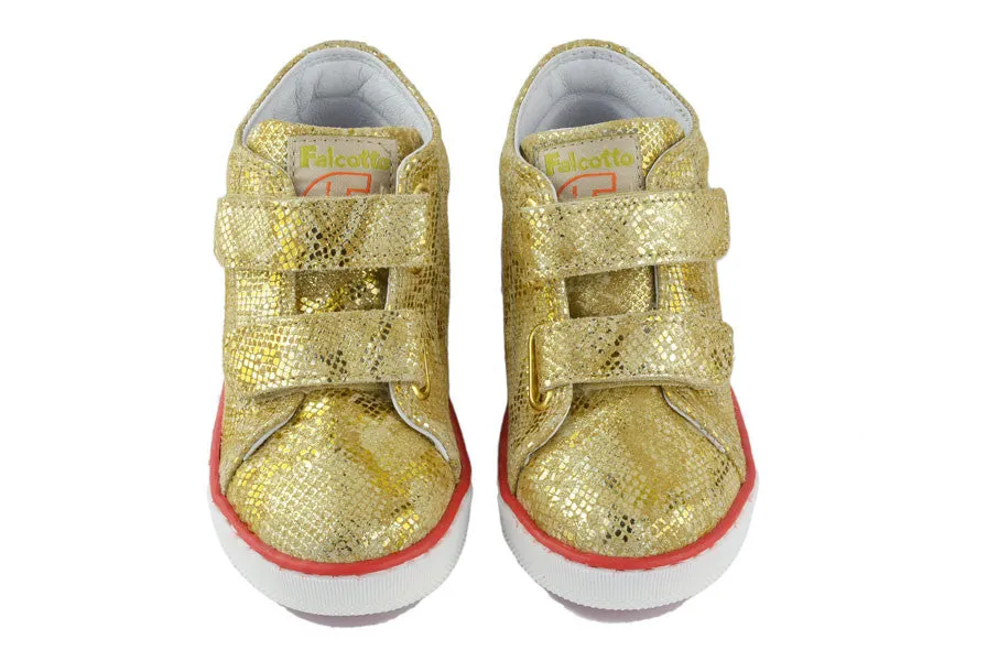 Naturino Falcotto Girls Gold Hightop