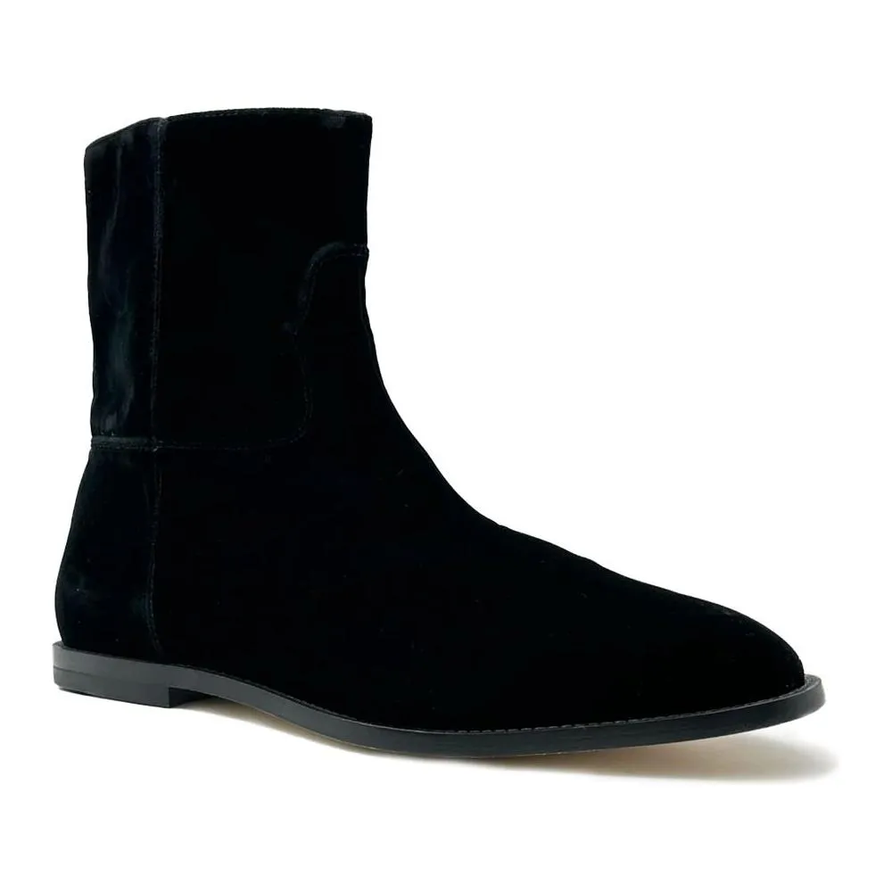 Off-White Black Leather Di Calfskin Boot