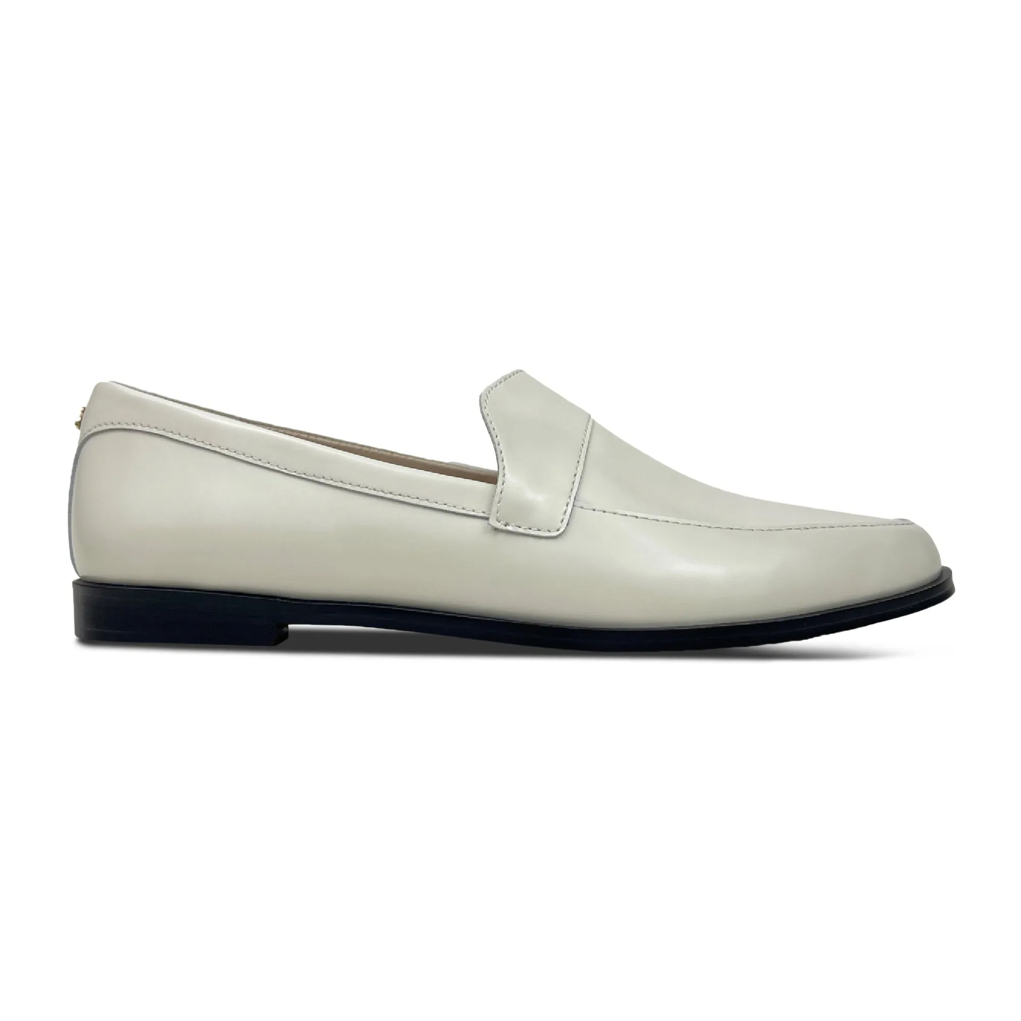 Olivia Loafer in Bone Leather