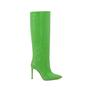 Paris Texas Emerald Elegance Ankle Boots