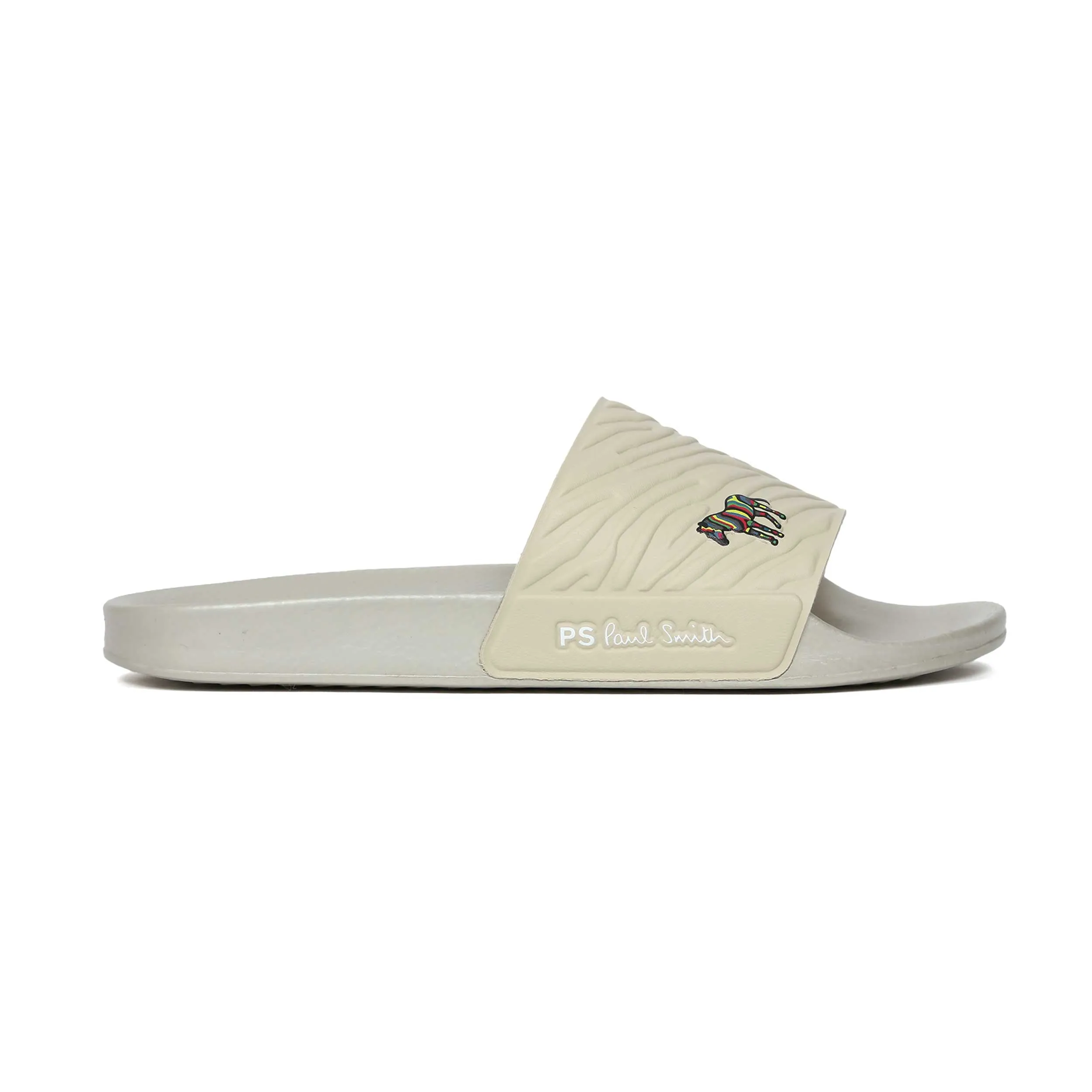 Paul Smith Nyro Zebra Slide in Off White