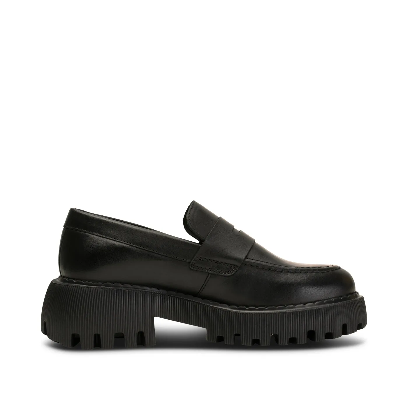 Posey Loafer Leather - BLACK