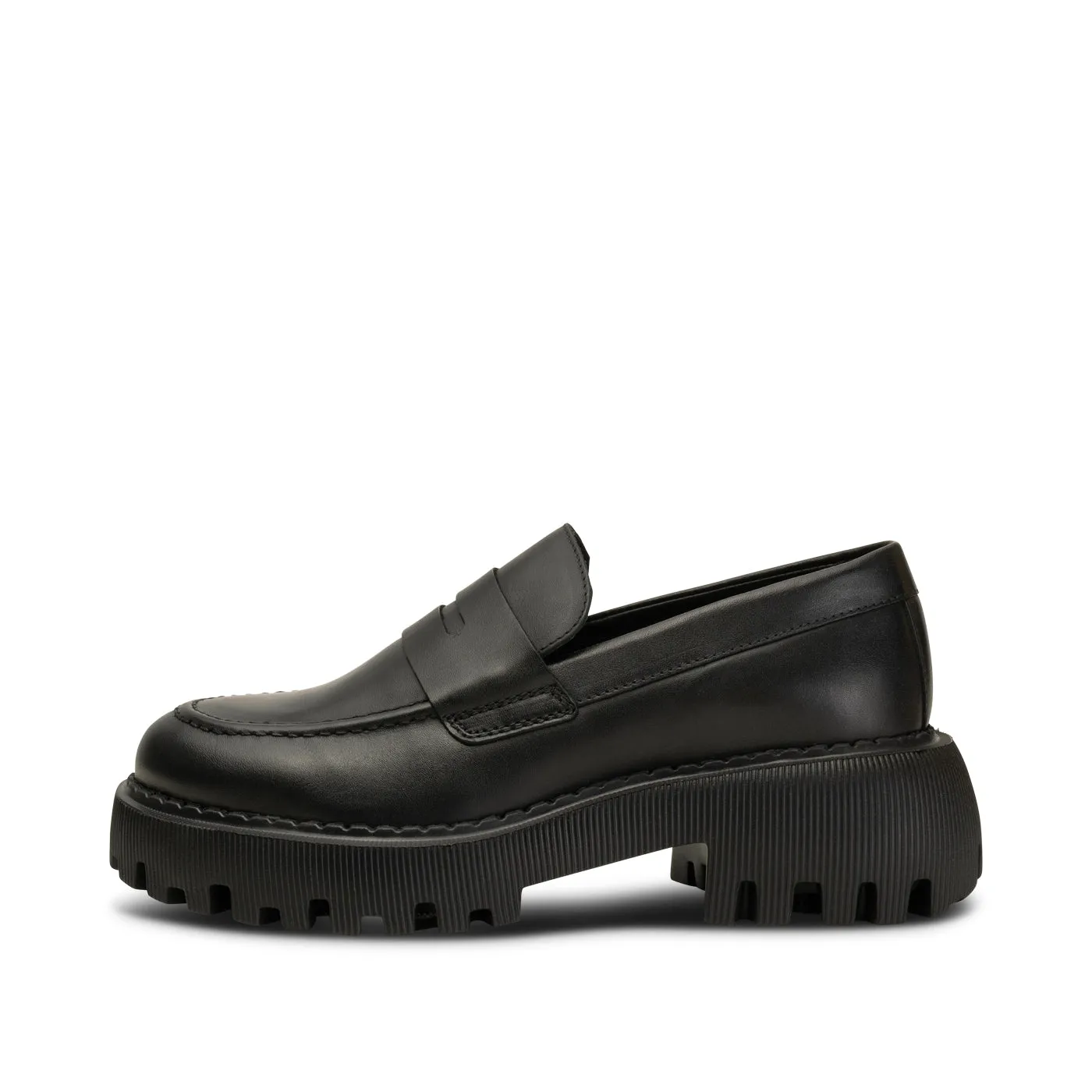 Posey Loafer Leather - BLACK