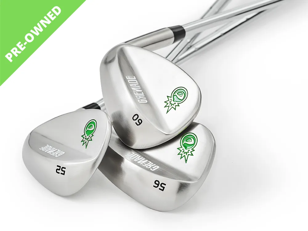 Pre-Owned Grenade 52 56 and 60 Wedge Set