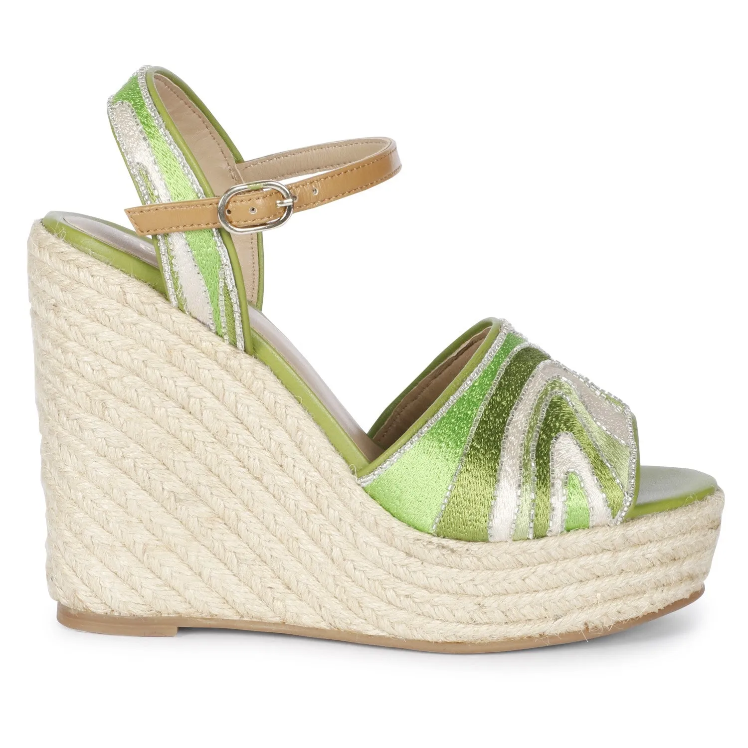 Saint Marcilia Multi Green Wedges