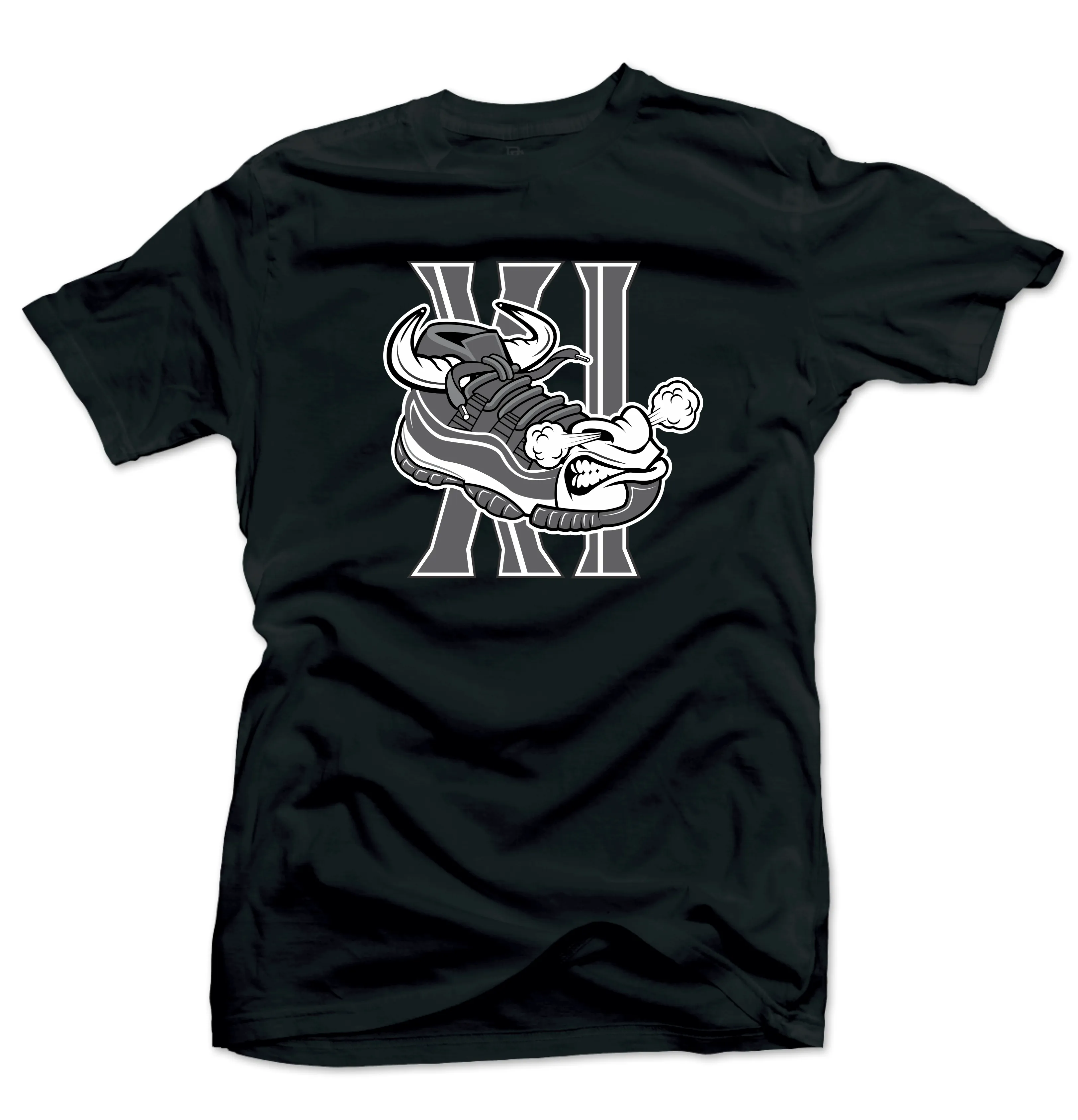 Shirts to Match Jordan 11 Cool Grey Sneakers-Snelos Bull Tees