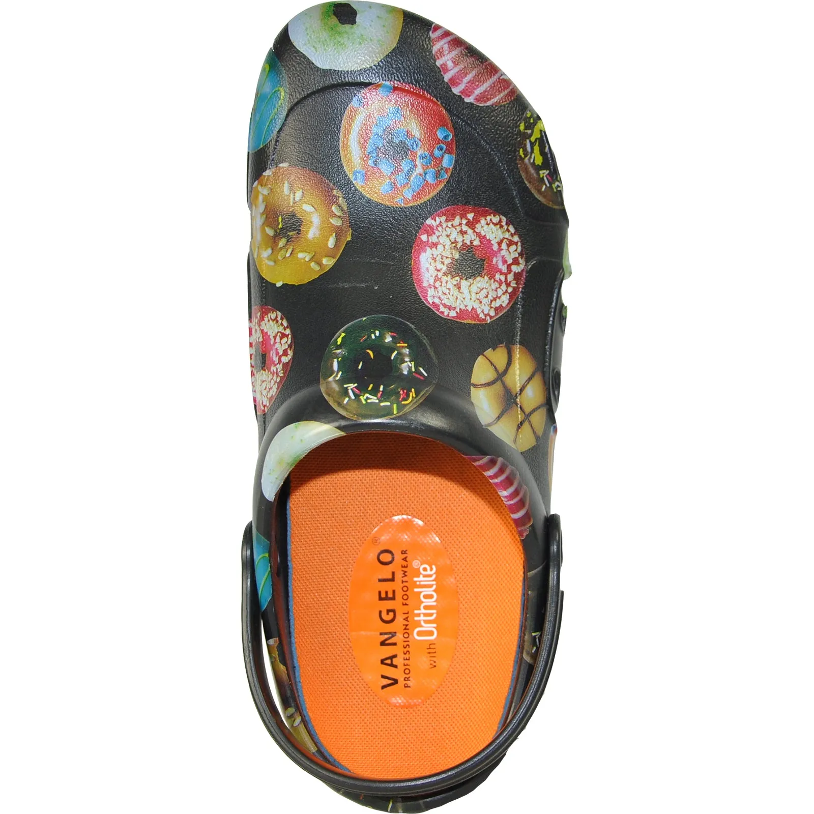 VANGELO Men Slip Resistant Clog RITZ Donuts