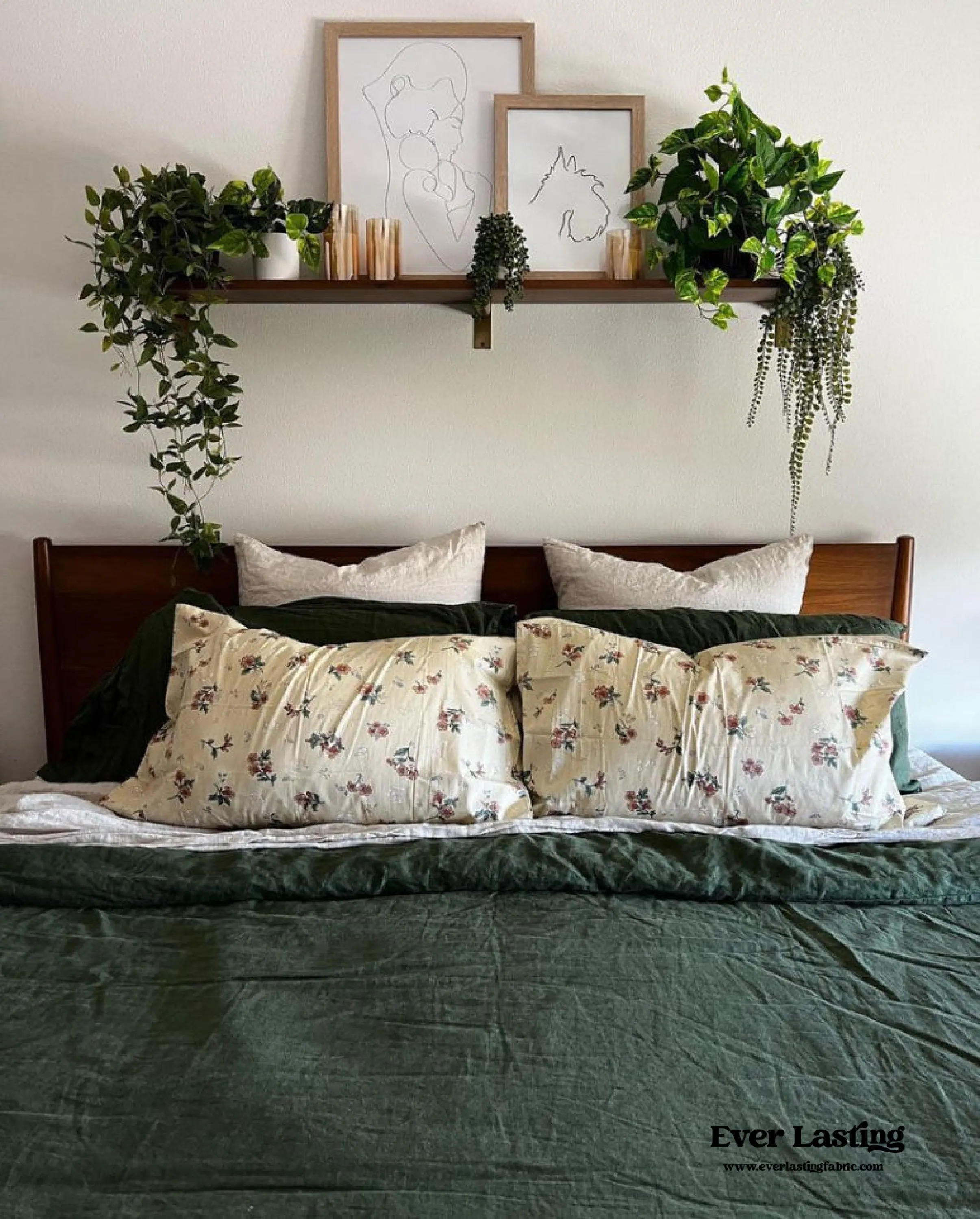 Vintage Inspired Floral Pillowcases