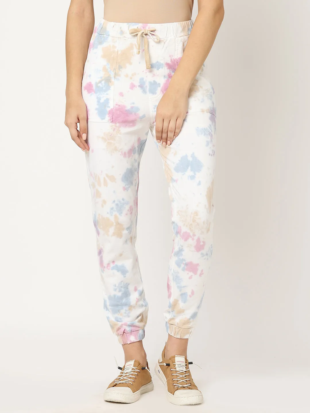 Women High-Rise Tie & Dye Jogger