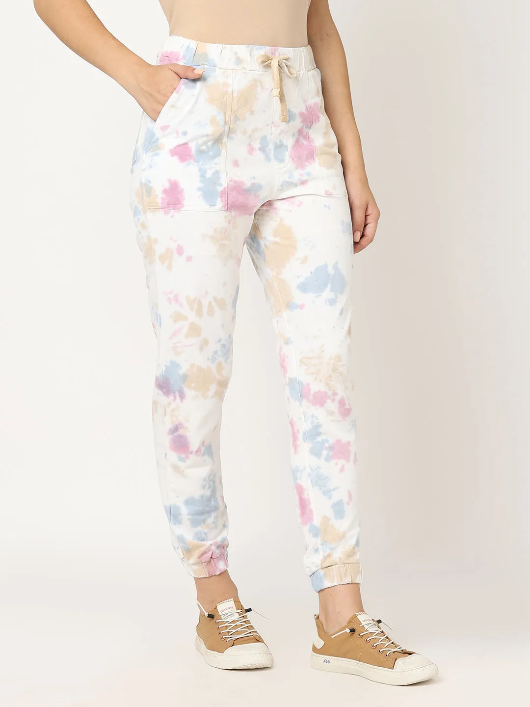 Women High-Rise Tie & Dye Jogger